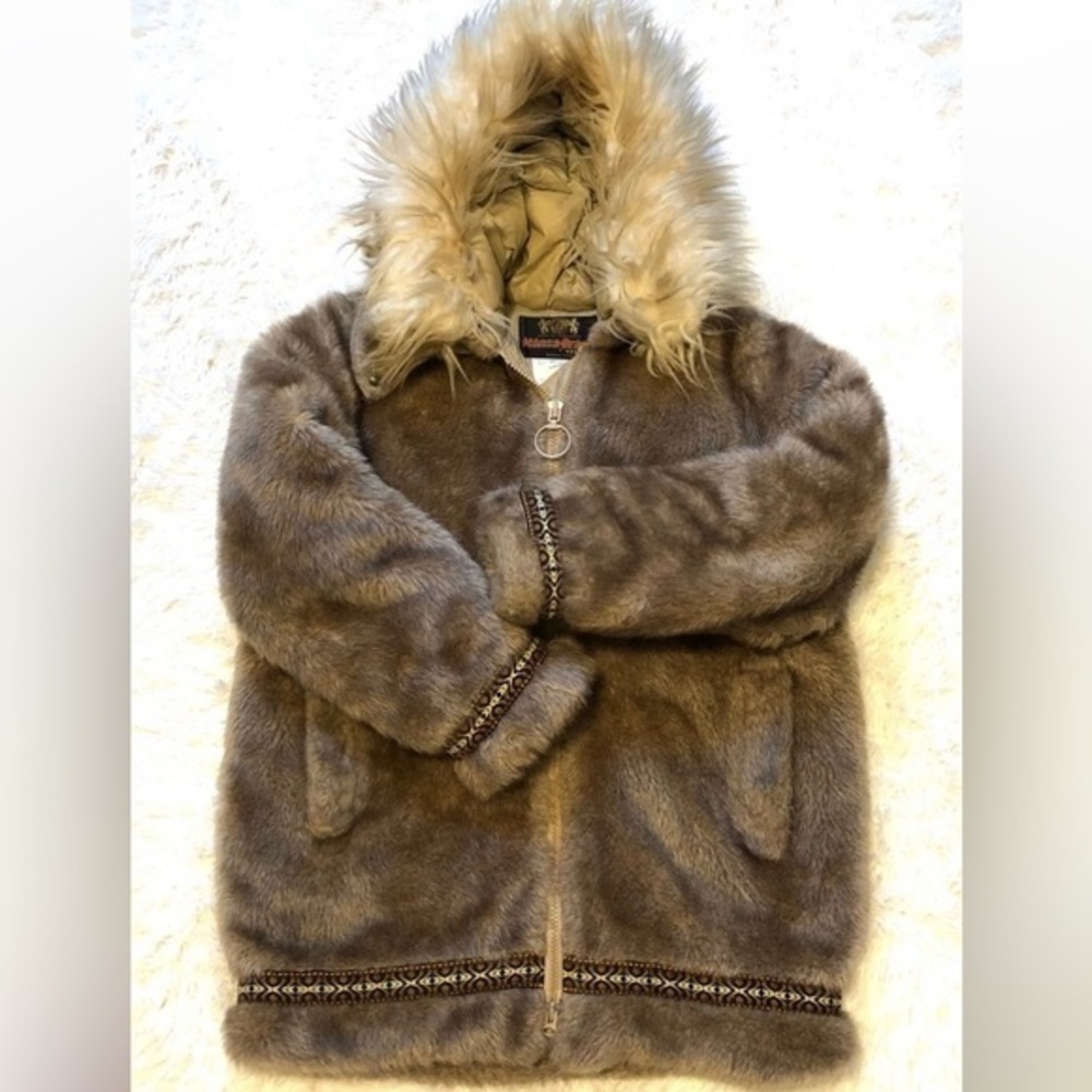 Hansa-Branta by Stearns Vintage 60’s Mukluk Parka Coat Size Small